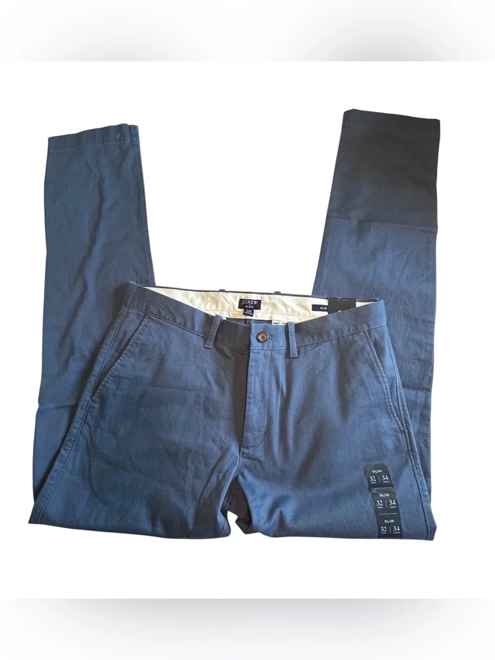 J. Crew Men's Dark Navy Slim Chinos